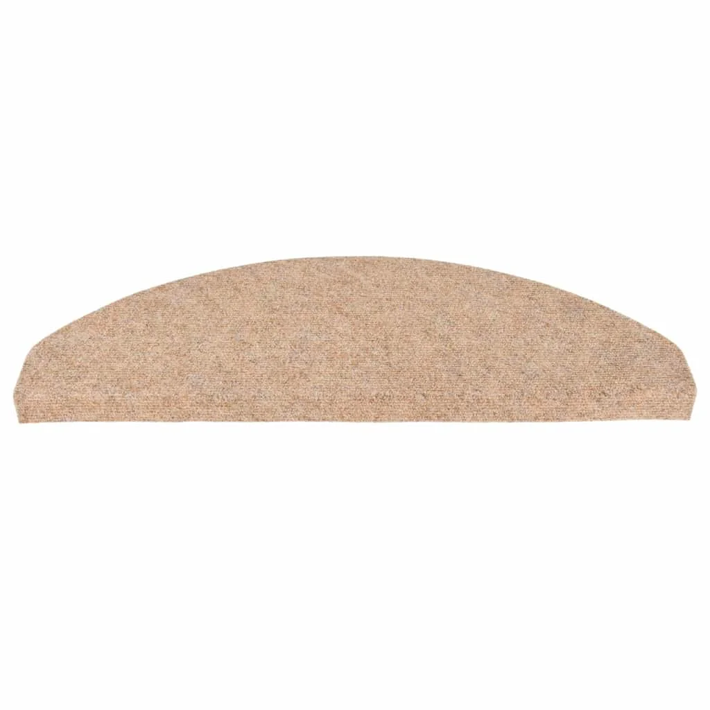 Nášľapy na schody samolepiace 20 ks béžové 65x22,5x3,5 cm