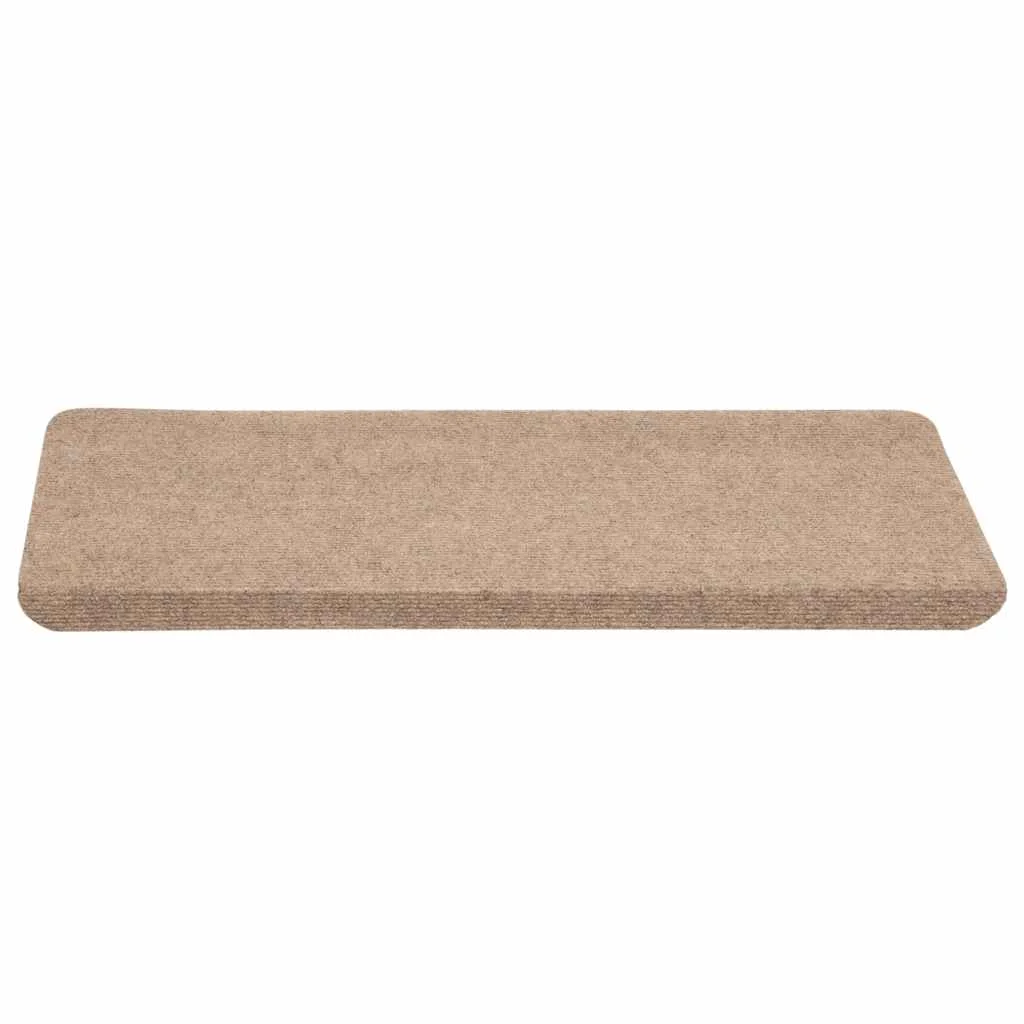 Nášľapy na schody samolepiace 30 ks béžové 65x24,5x3,5 cm