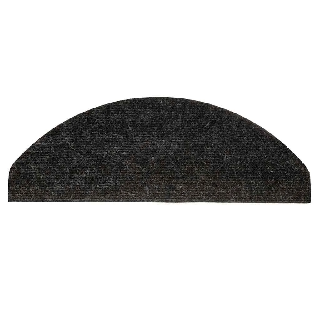 Nášľapy na schody samolepiace 30 ks antracitové 65x22,5x3,5 cm