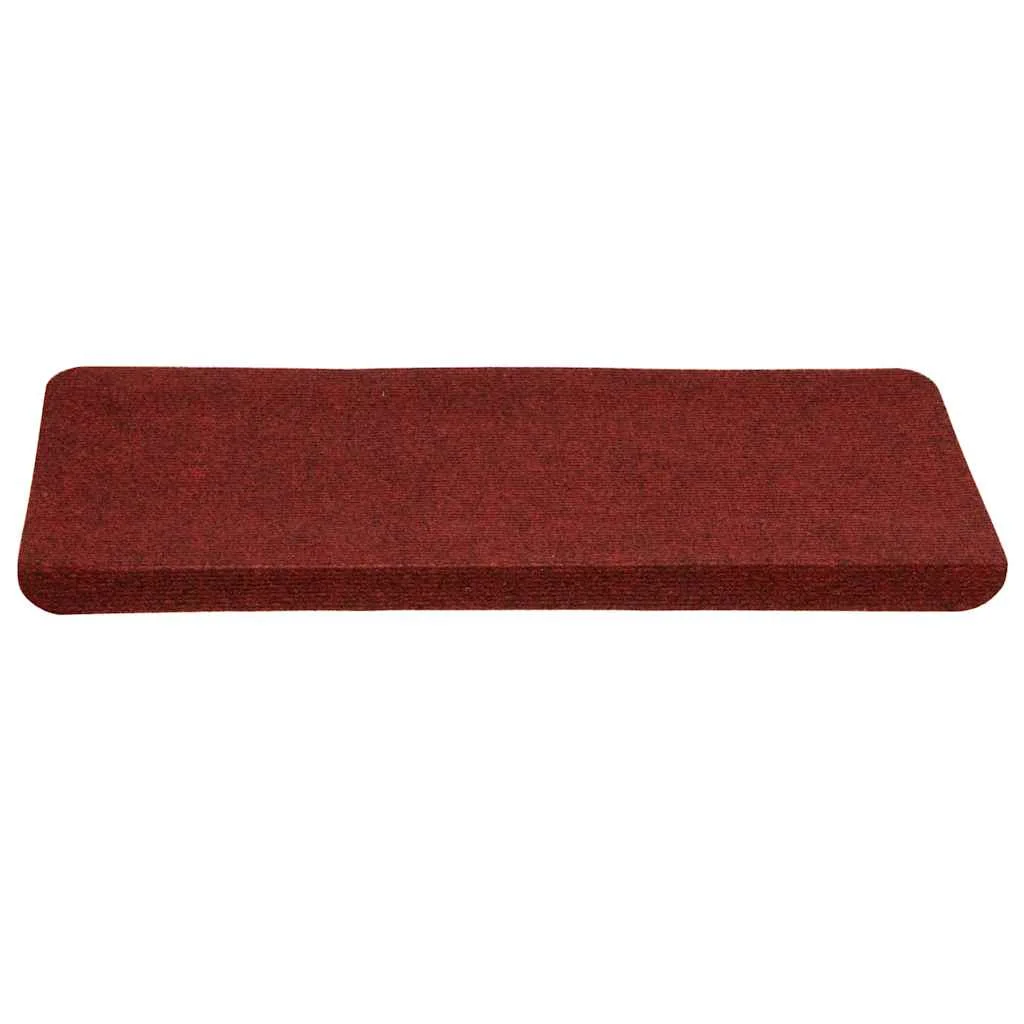 Nášľapy na schody samolepiace 30 ks červené 65x22,5x3,5 cm