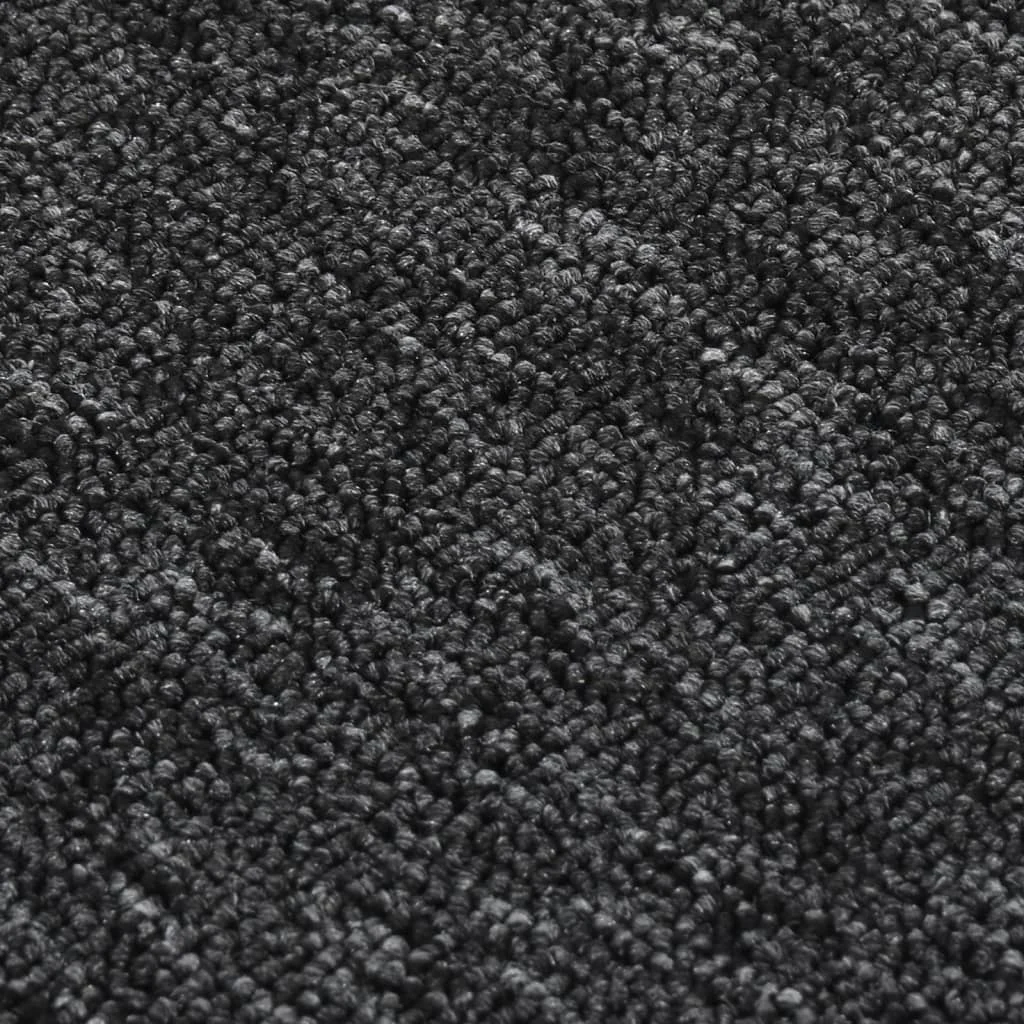 Protišmykové nášľapy na schody 15ks, 60x25cm,antracit, obdĺžnik