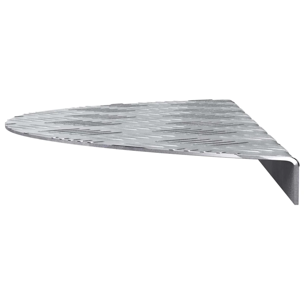 Šachovnicové dosky 5 pcs Strieborná 60 x 18 cm Hliník