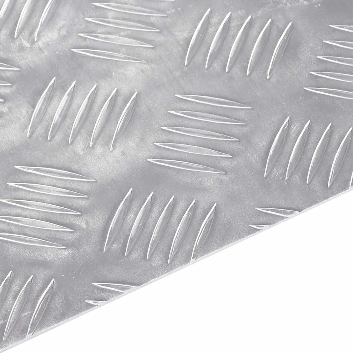 Šachovnicové dosky 4 pcs Strieborná 50 x 30 cm Hliník