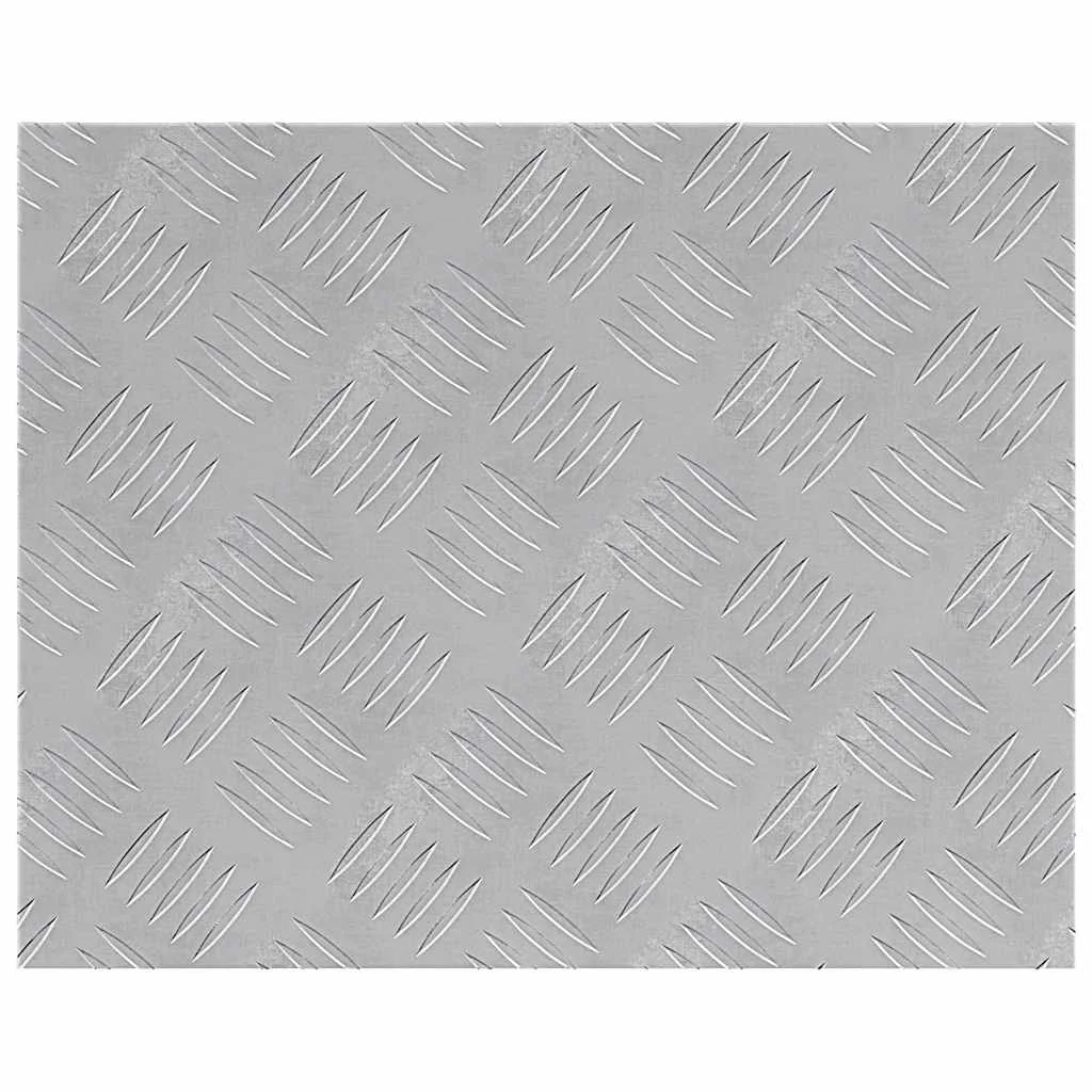 Šachovnicové dosky 2 pcs Strieborná 50 x 40 cm Hliník