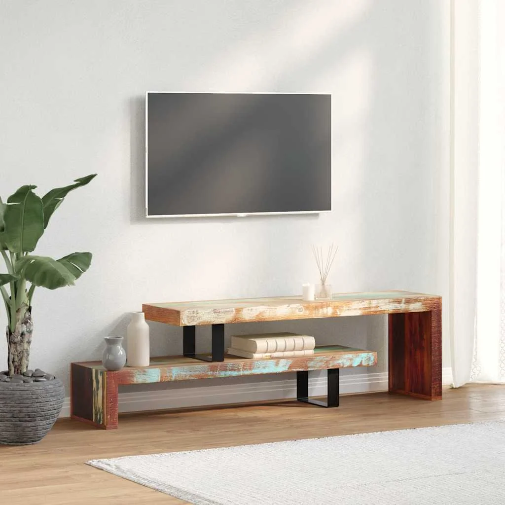 TV stolík, recyklovaný masív
