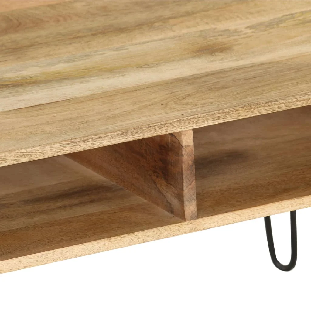 TV stolík z masívneho mangovníkového dreva 110x35x45 cm