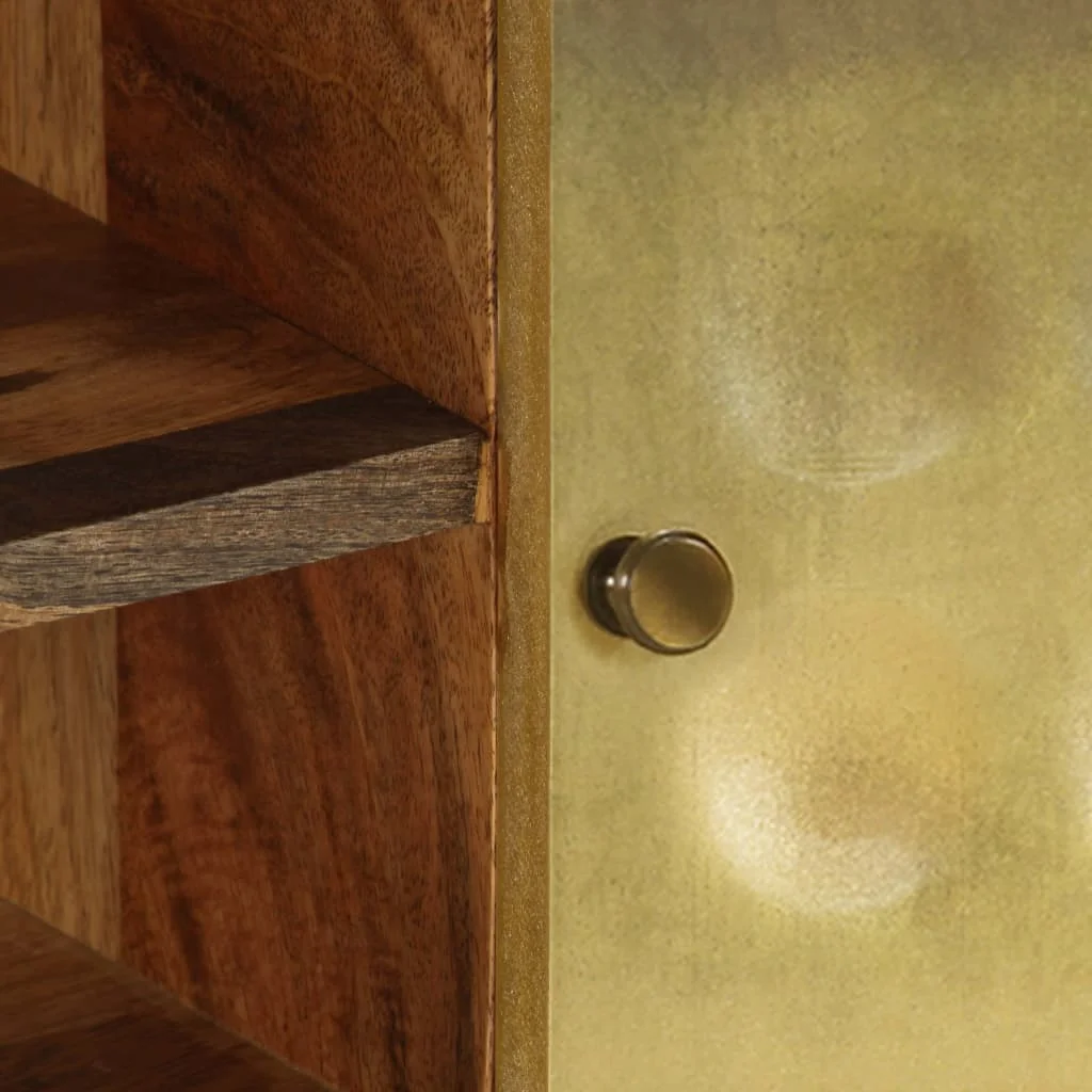 TV stolík z masívneho mangovníkového dreva 120x30x45 cm