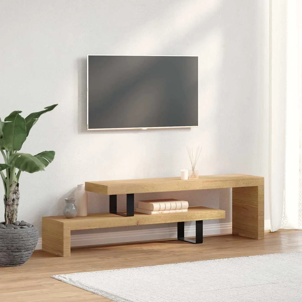 TV stolík masívne mangovníkové drevo