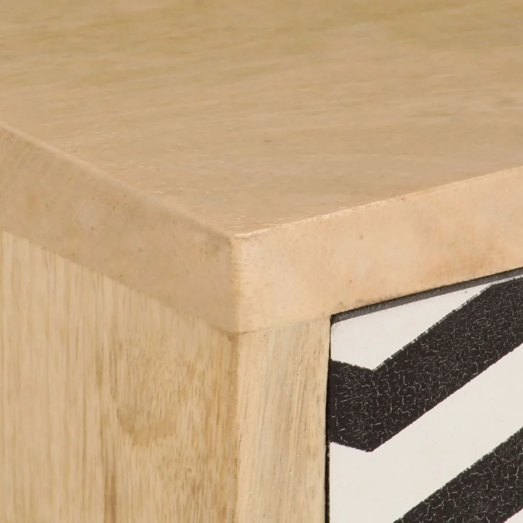 TV skrinka 120x30x40 cm masívne mangovníkové drevo