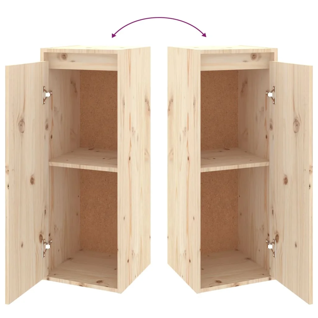 TV skrinky 4 ks masívna borovica