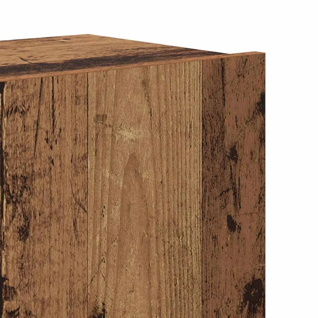 Zostava TV skriniek 6 pcs Staré drevo 80 x 30 x 30 cm drevo