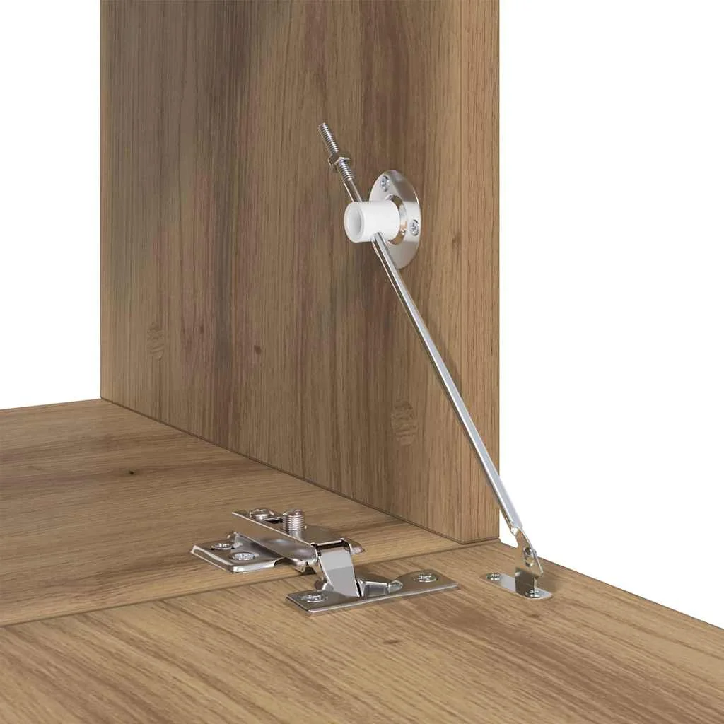 Nástenný TV kabinet Nástenný 4 pcs dub artisan 200 x 30 x 30 cm