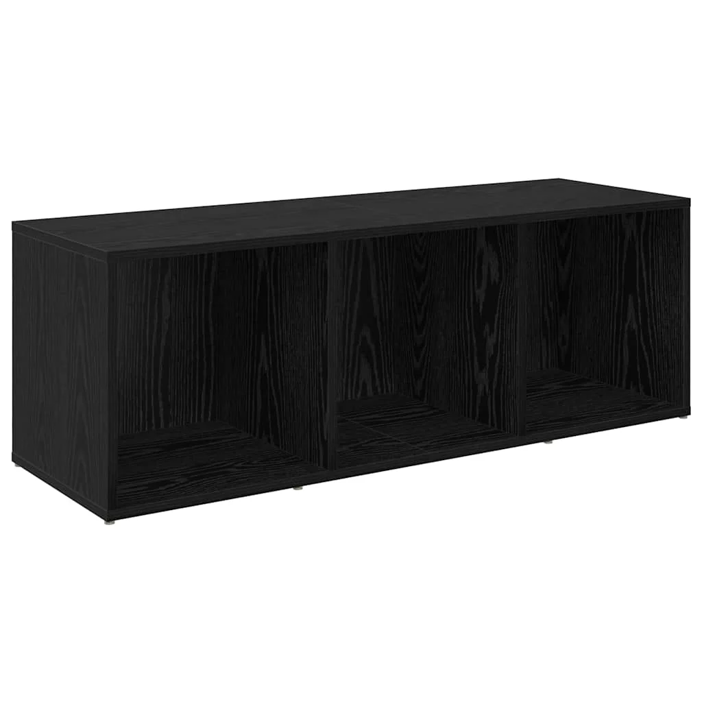 TV skrinka 4 pcs Čierny dub 37 x 35 x 107,5 cm