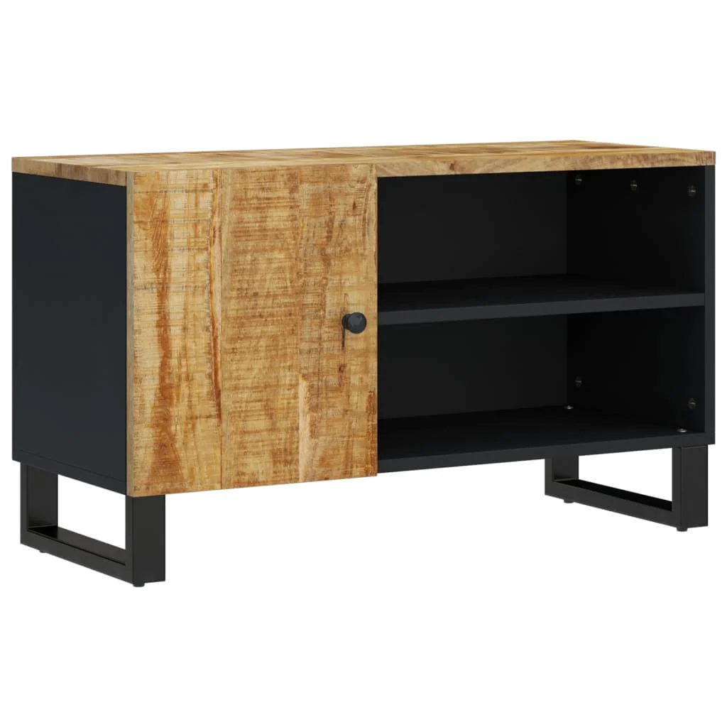 TV skrinka 80x33x46 cm masívny mangovník a spracované drevo