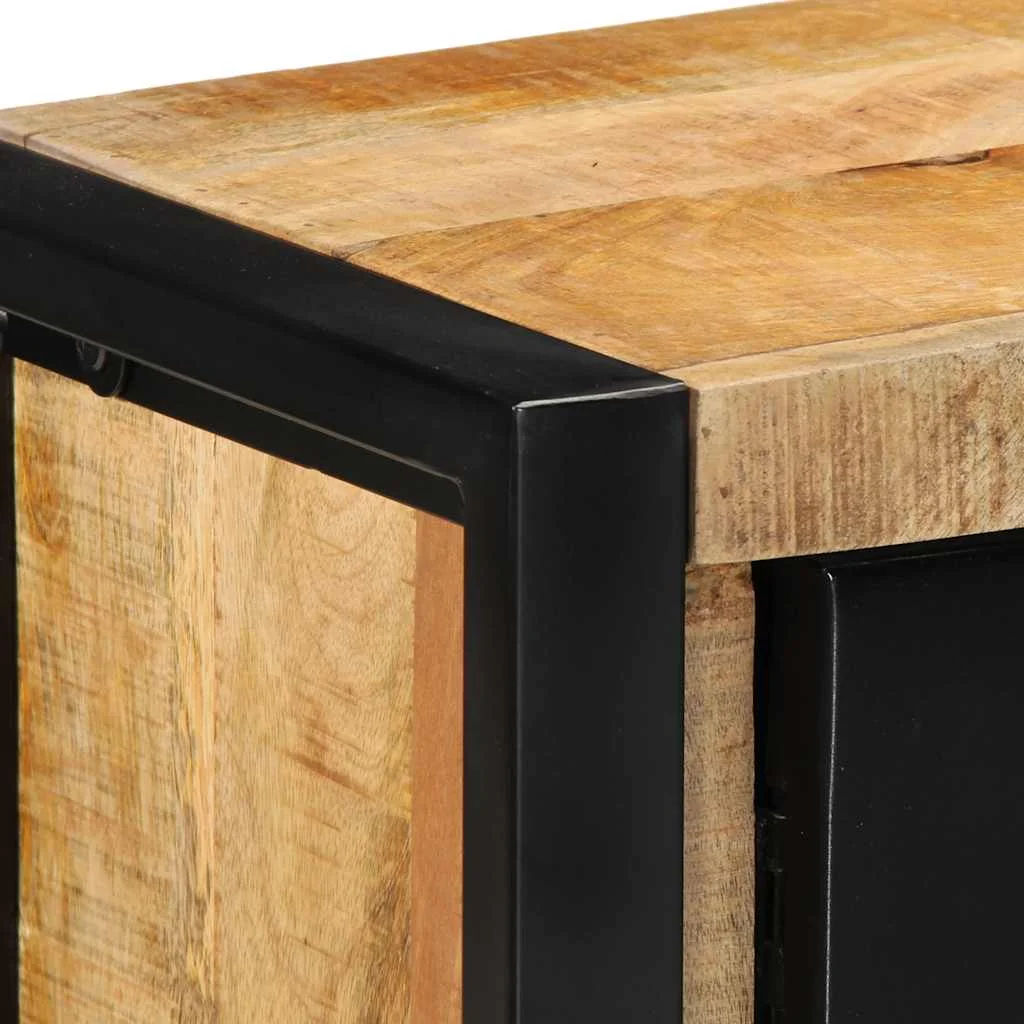 TV skrinka 100x30x40 cm Masívne hrubé drevo Mango
