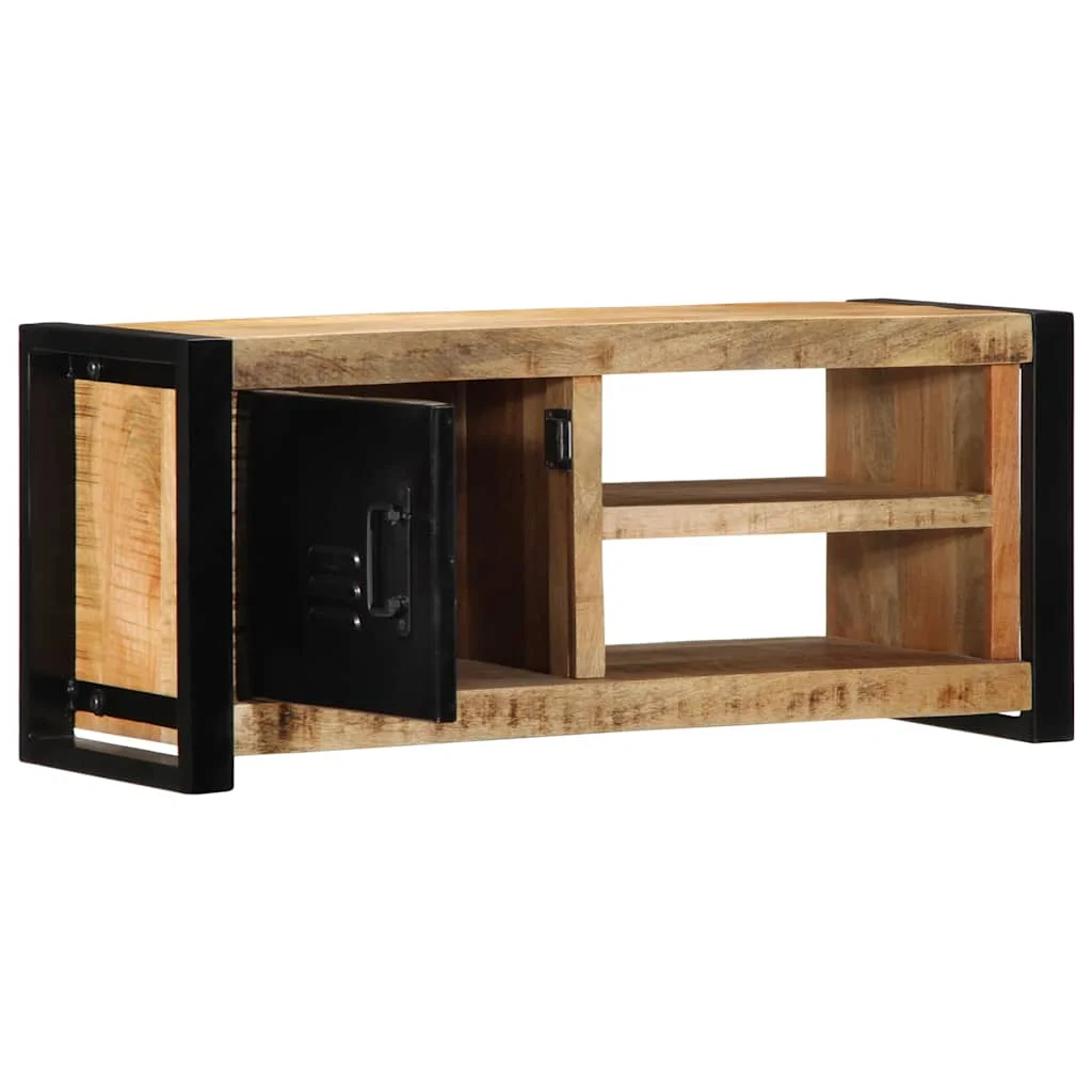 TV skrinka 80x30x35 cm Masívne hrubé drevo Mango