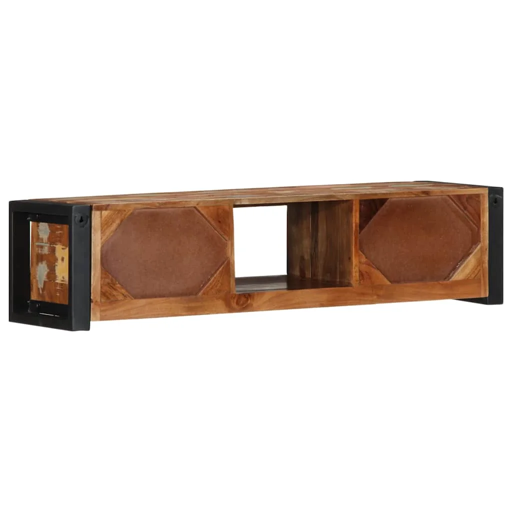 TV skrinka 100x30x25 cm Rekultivované masívne drevo