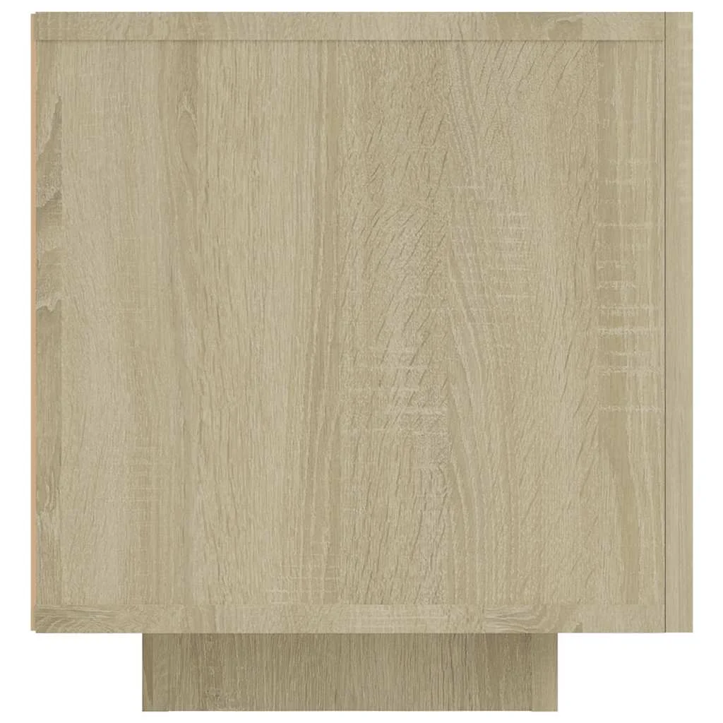TV skrinka s LED svetlami dub sonoma 160x35x40 cm