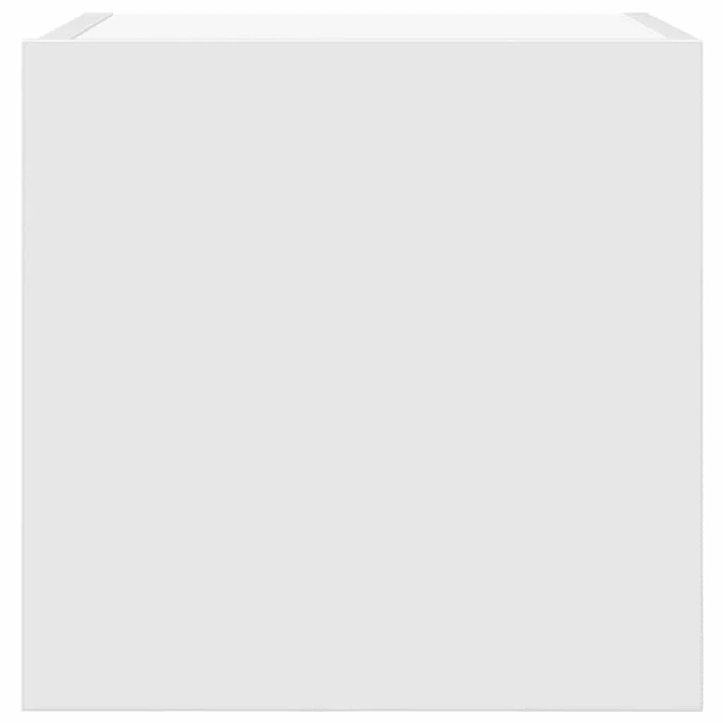 Nástenná TV skrinka biela 30,5x30x30 cm