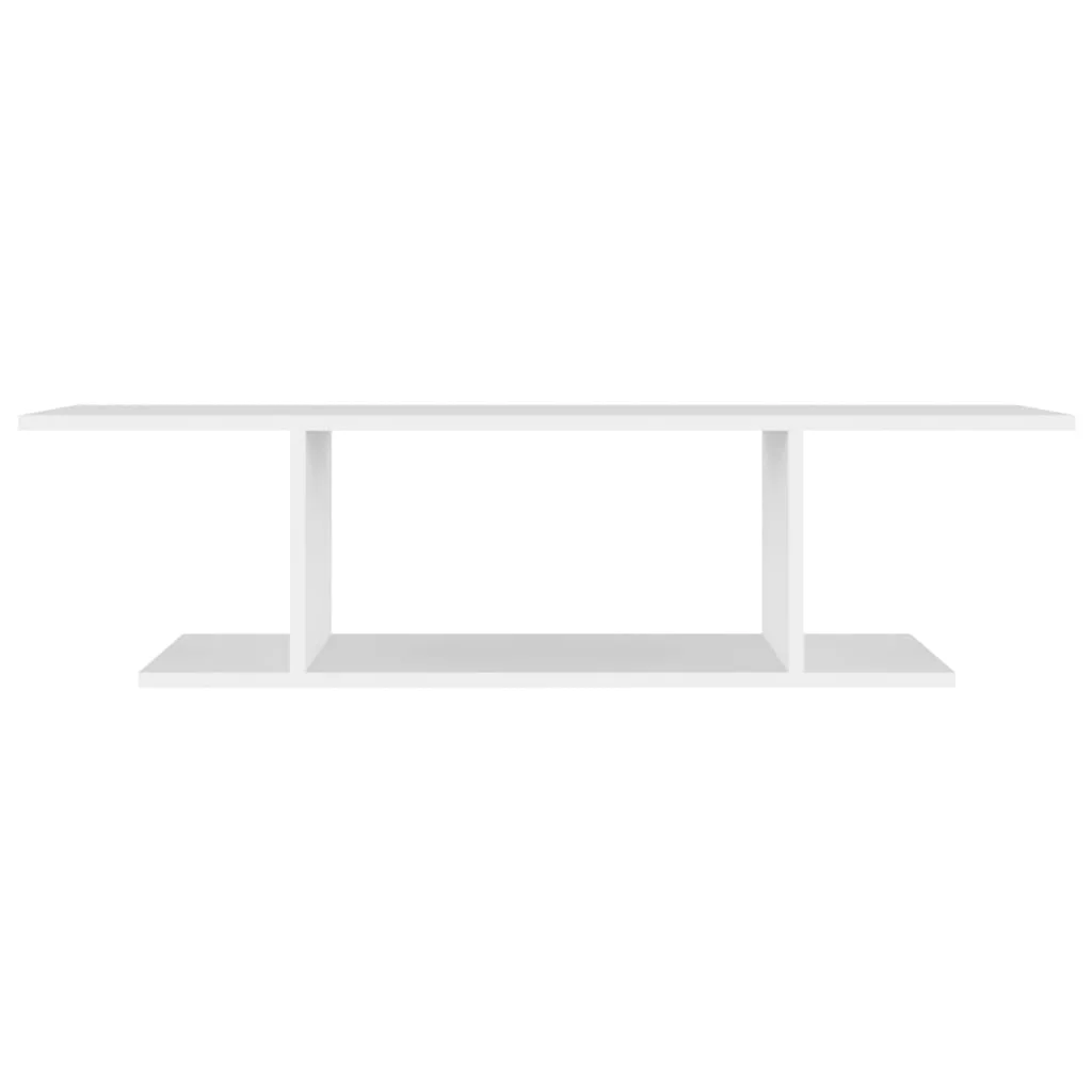 Nástenná TV skrinka biela 103x30x26,5 cm