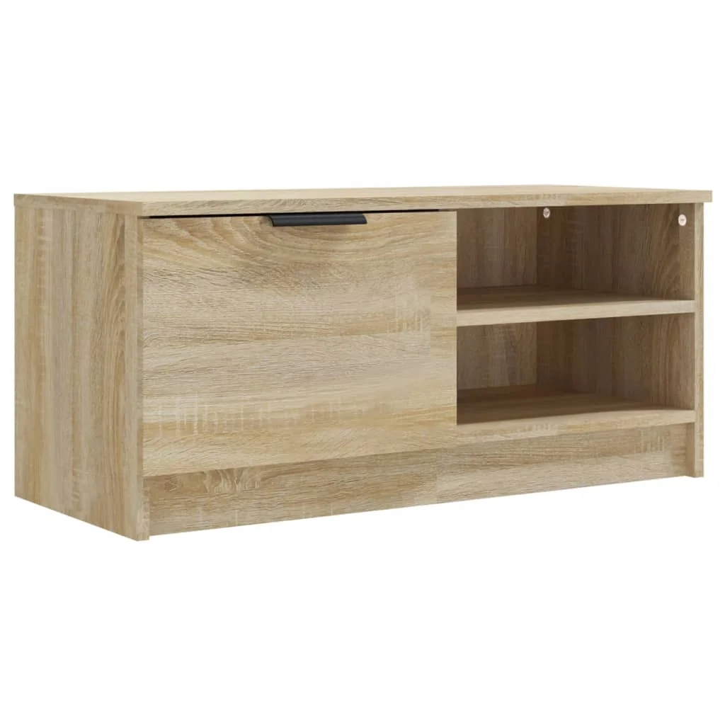 TV stolík dub sonoma 80x35x36,5 cm spracované drevo