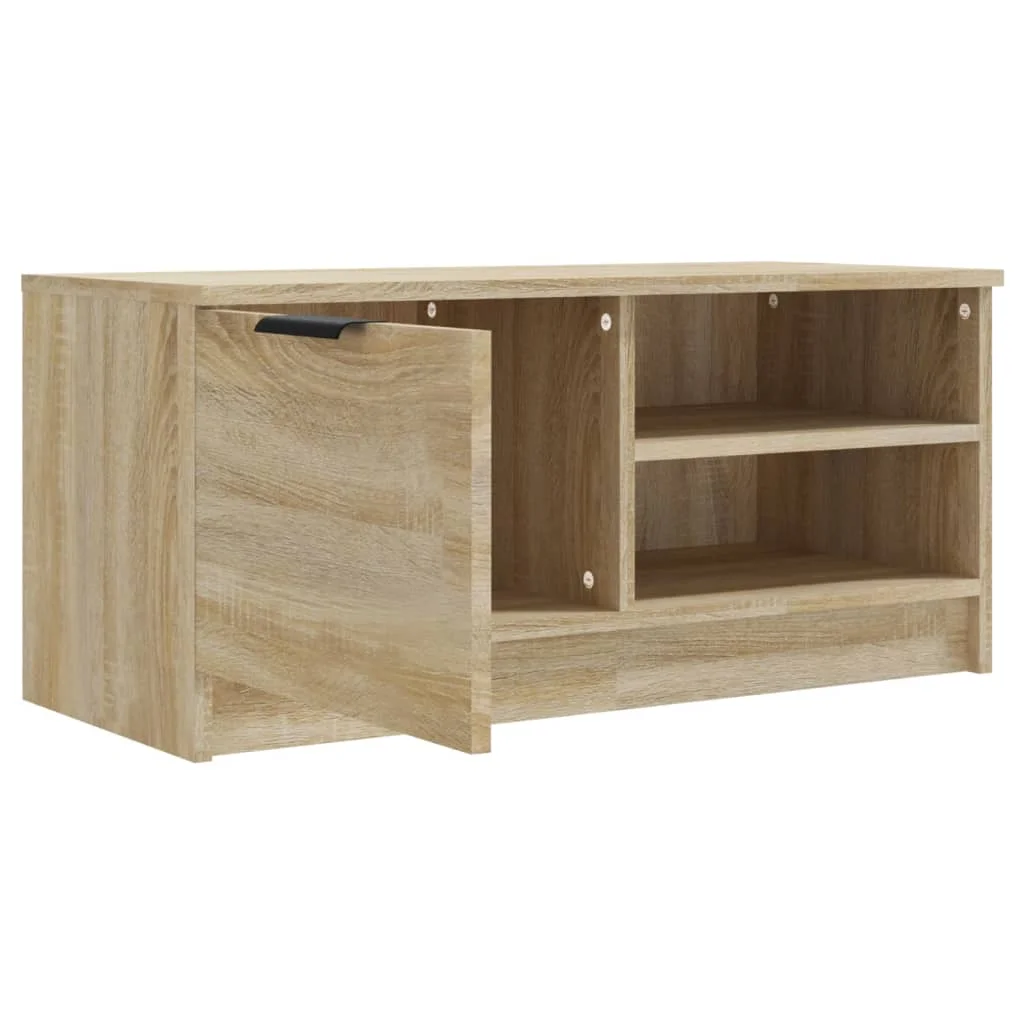 TV stolíky 2 ks dub sonoma 80x35x36,5 cm spracované drevo