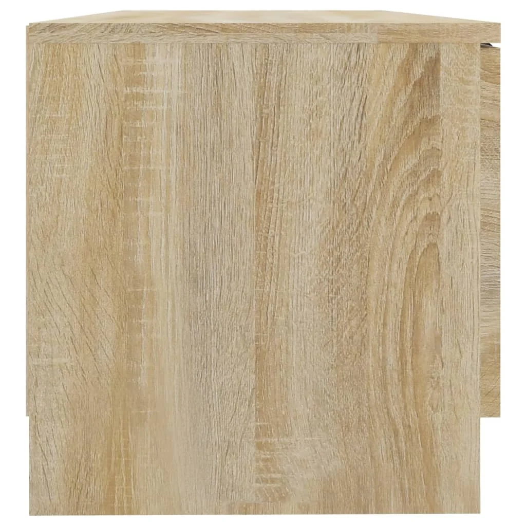 TV stolíky 2 ks dub sonoma 80x35x36,5 cm spracované drevo