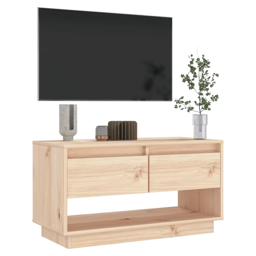 TV skrinka 74x34x40 cm masívna borovica