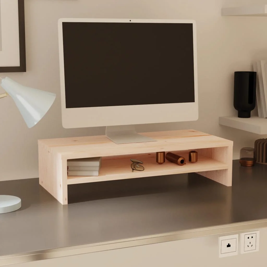Stojan na monitor 50x24x13 cm masívna borovica