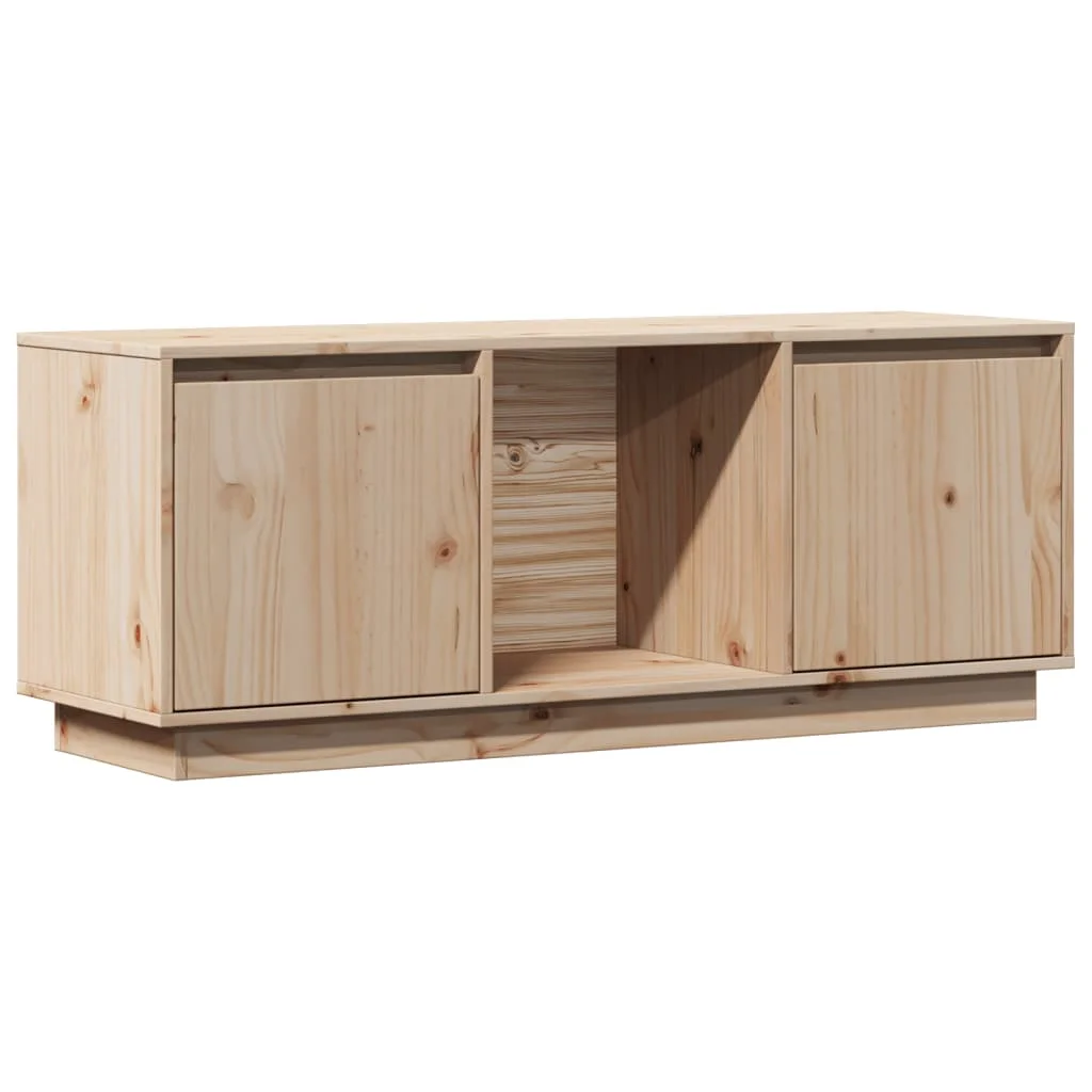 TV skrinka 110,5x35x44 cm masívna borovica   