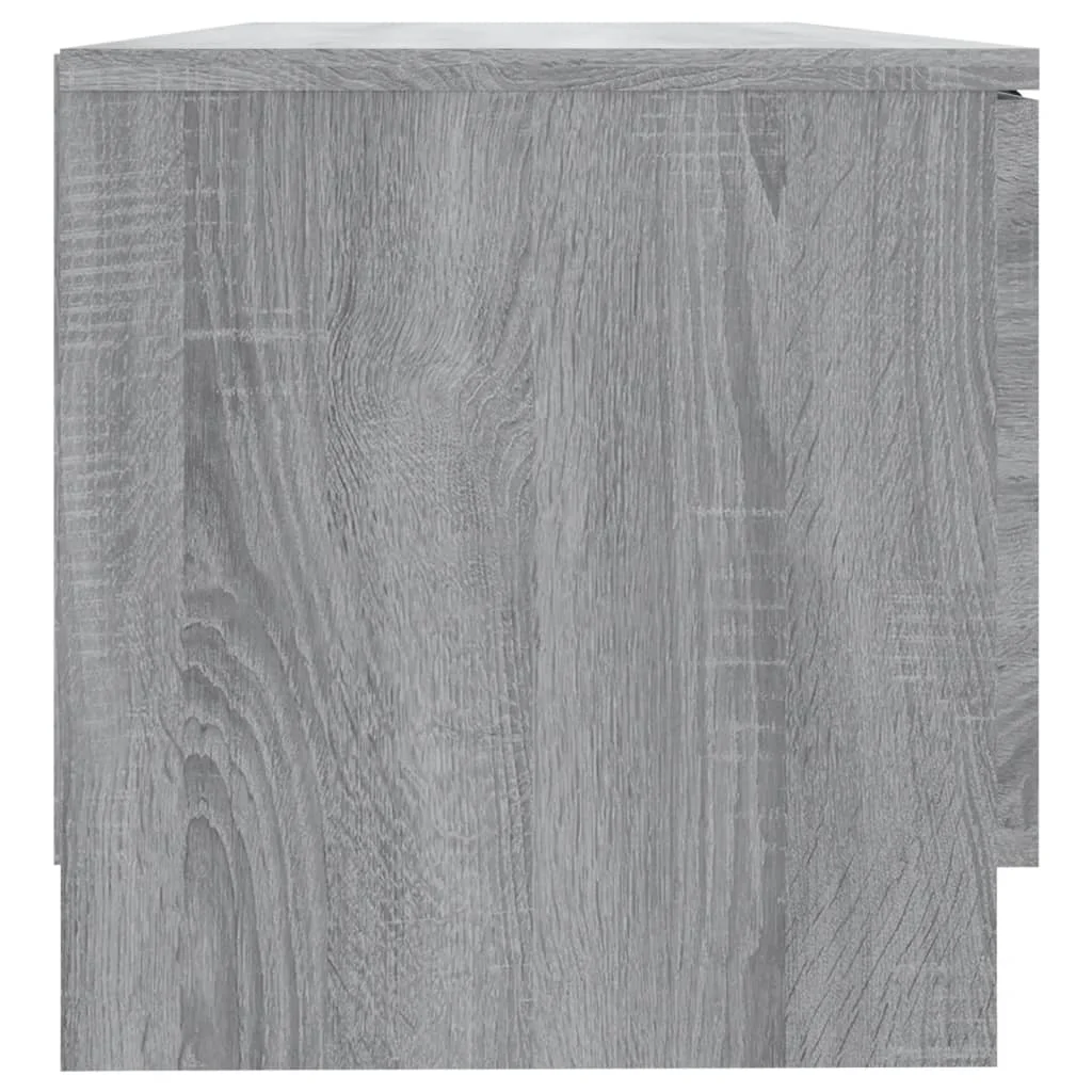 TV skrinka sivý dub sonoma 80x35x36,5 cm spracované drevo