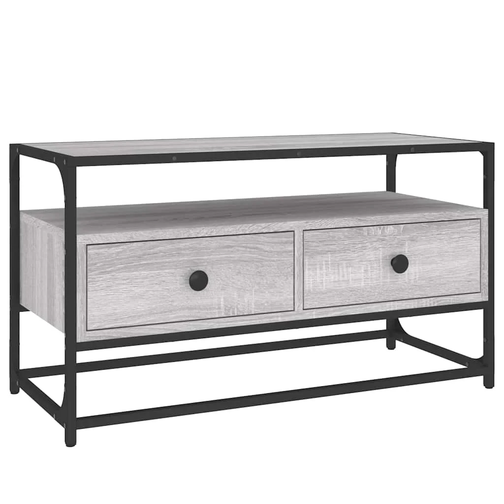 TV skrinka sivý dub sonoma 80x35x45 cm spracované drevo