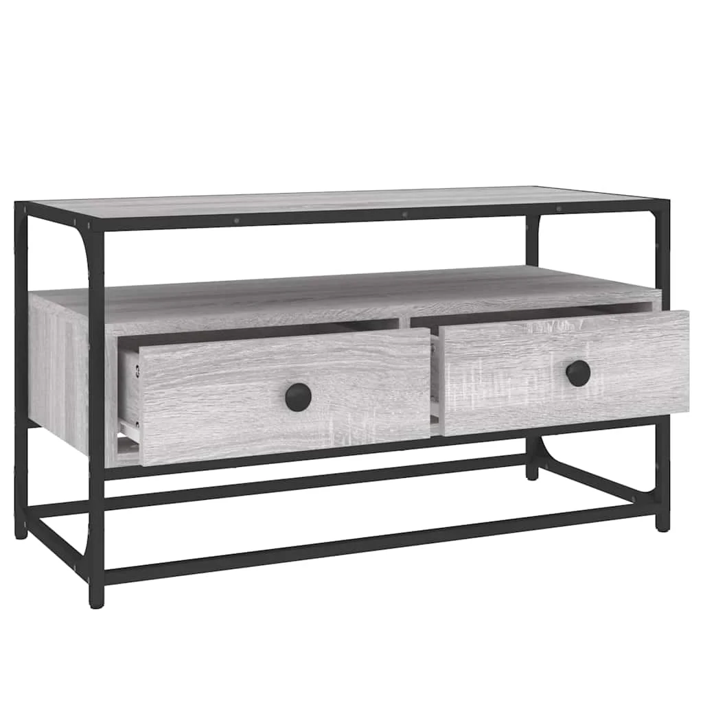 TV skrinka sivý dub sonoma 80x35x45 cm spracované drevo