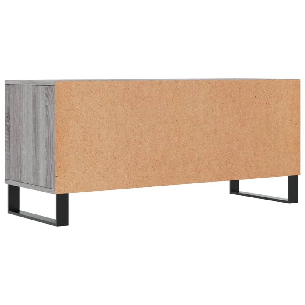 TV skrinka sivý dub sonoma 100x34,5x44,5 cm spracované drevo