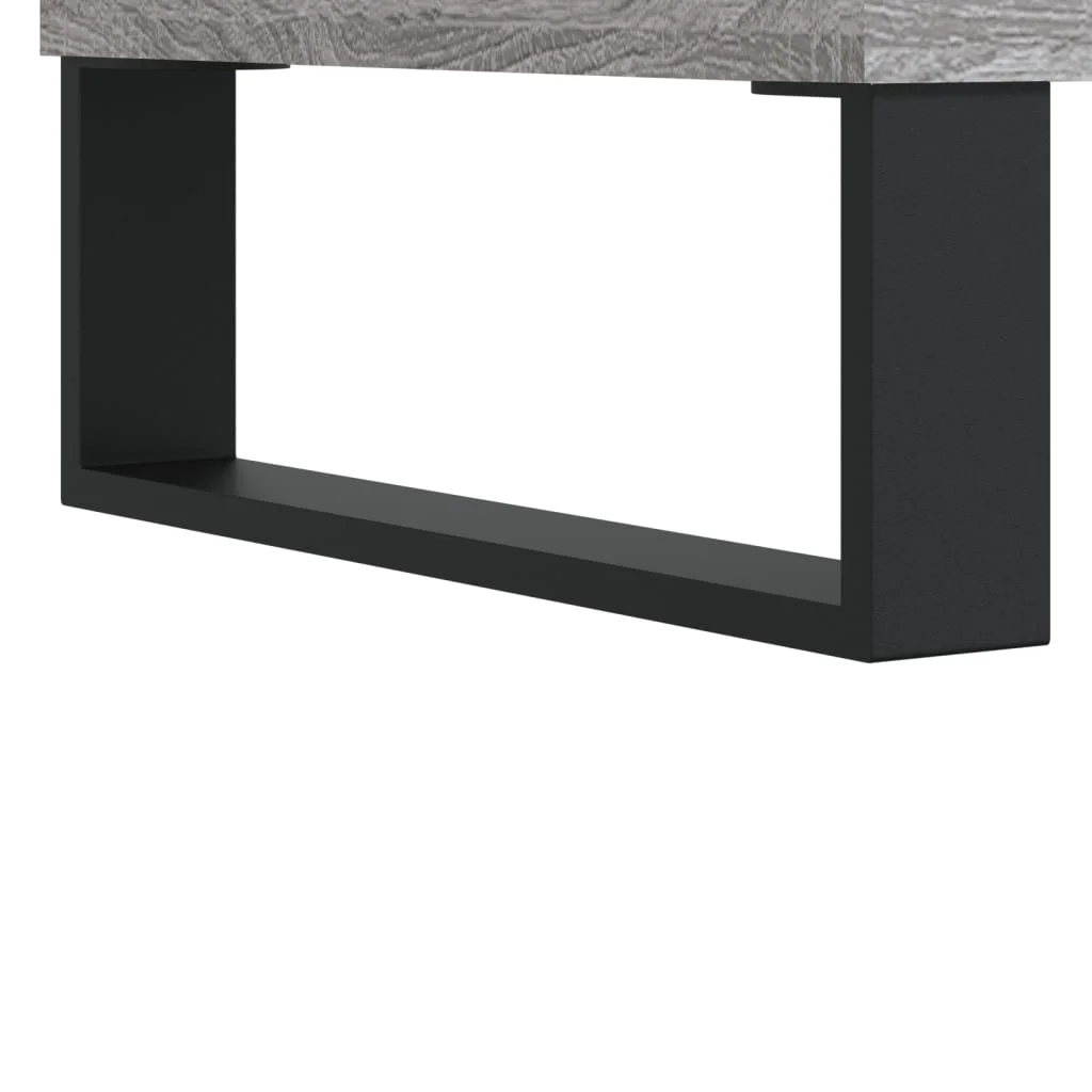 TV skrinka sivý dub sonoma 100x34,5x44,5 cm spracované drevo