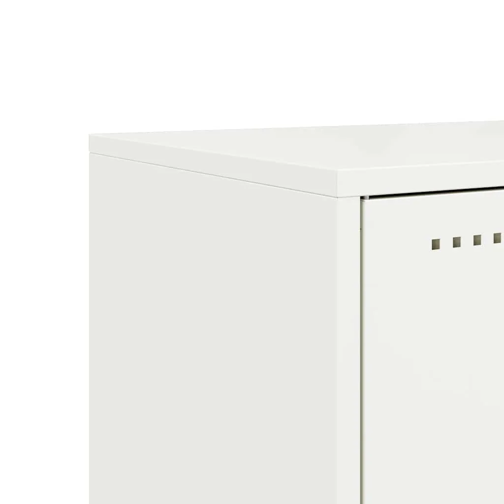 TV skrinka biela 68x39x60,5 cm oceľ