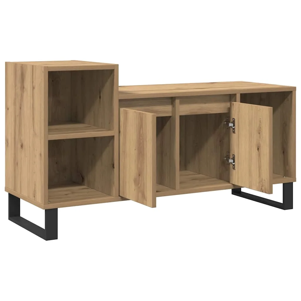 TV skrinka dub artisan 100x35x55 cm spracované drevo