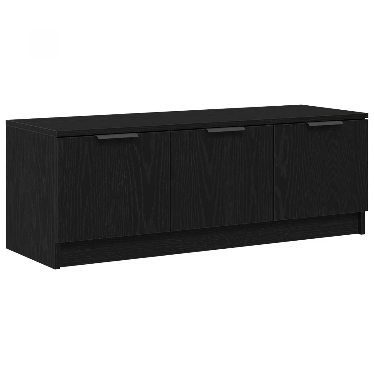 TV stolík čierny dub 102x35x36,5 cm z inžinierskeho dreva