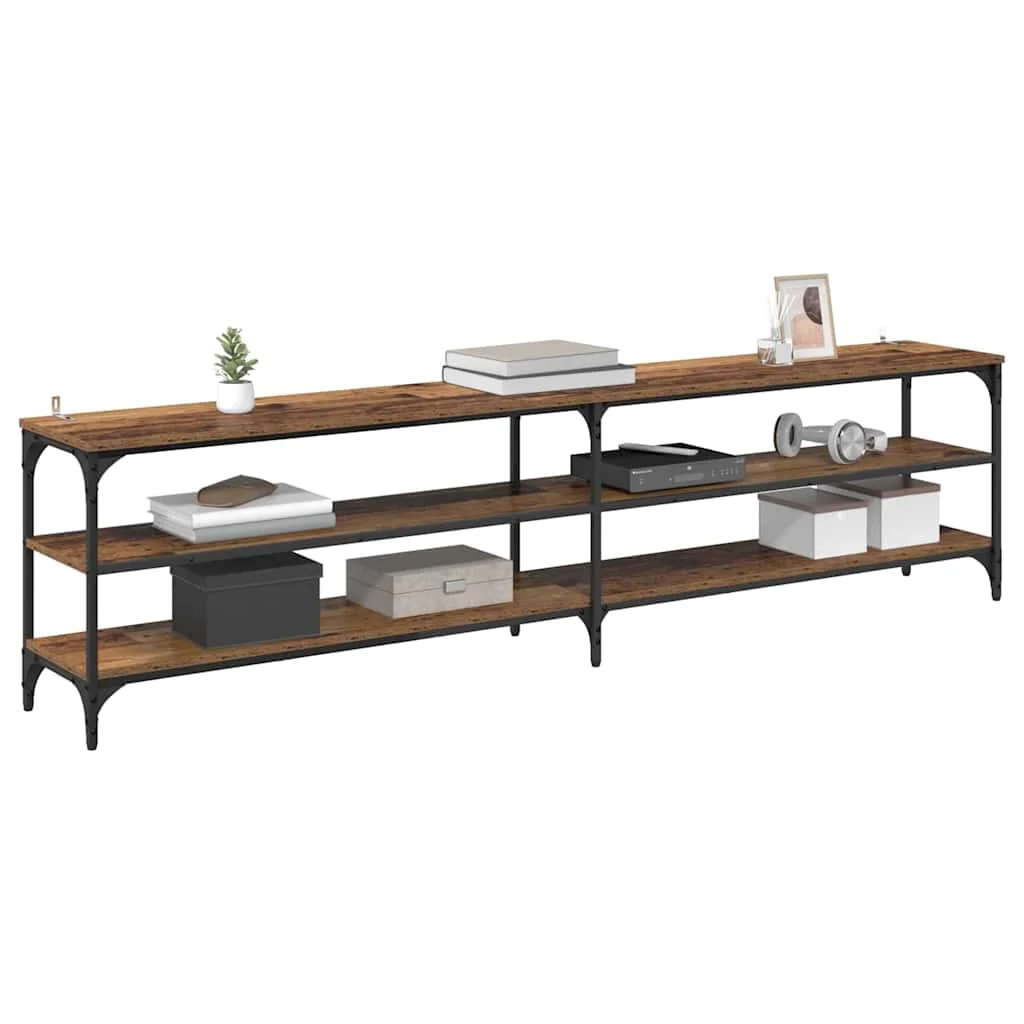 TV skrinka Staré drevo 200 x 30 x 50 cm