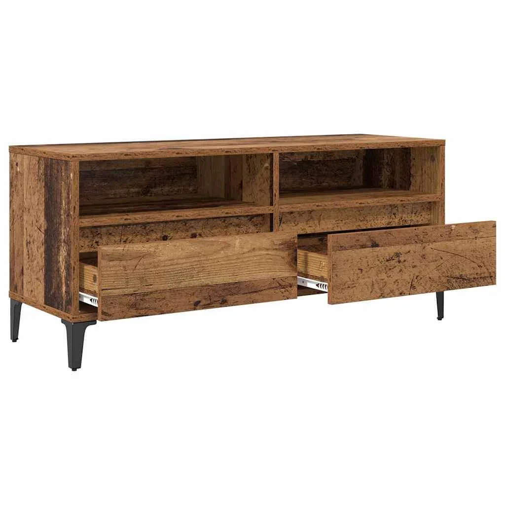 TV skrinka so zásuvkou Staré drevo 100 x 34,5 x 44,5 cm