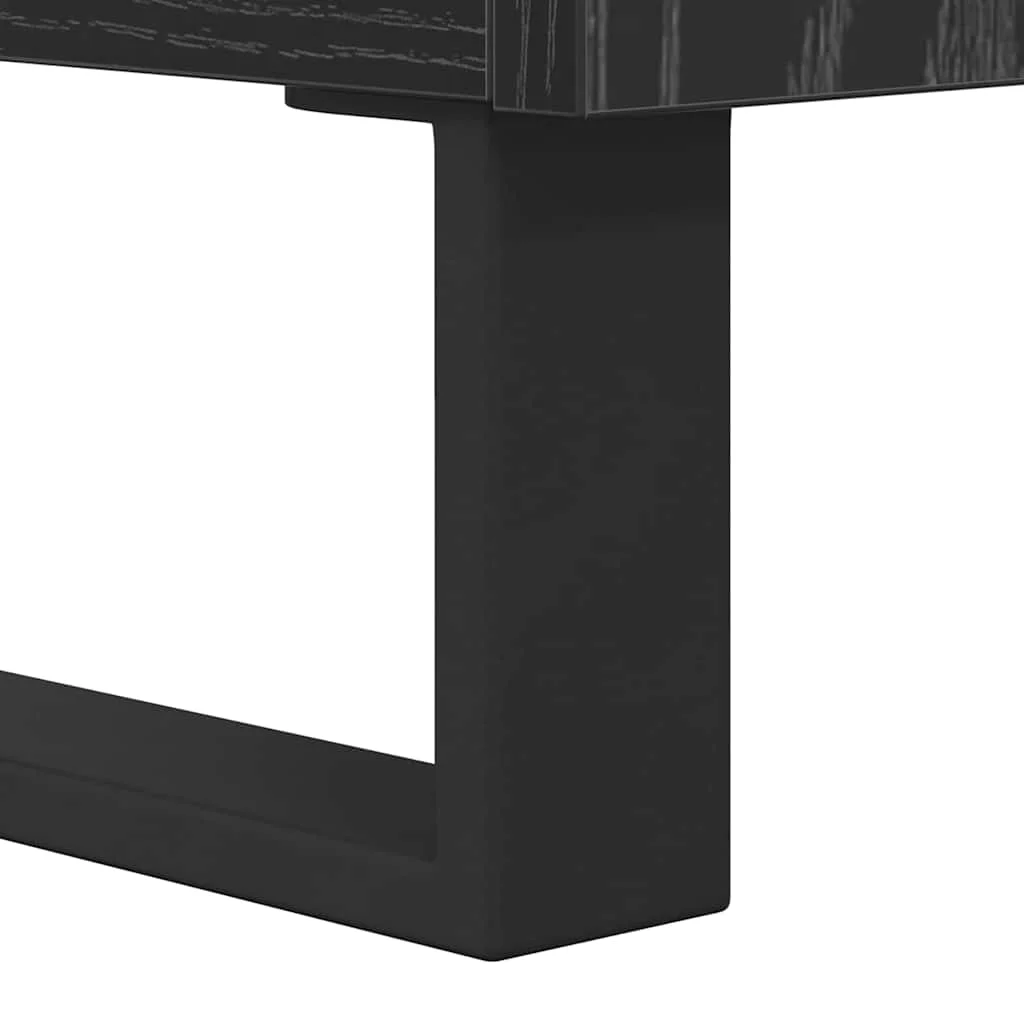 TV skrinka so zásuvkou Čierny dub 100 x 34,5 x 44,5 cm