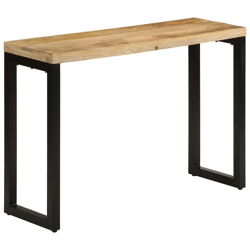 Konzolový stolík 110x35x76 cm masívne hrubé mangovníkové drevo