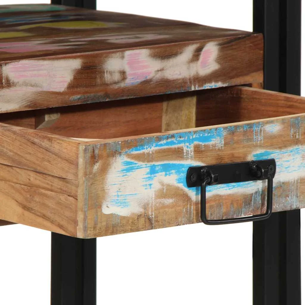 Konzolový stôl 90 x 33 x 75 cm Masívne obnovené drevo