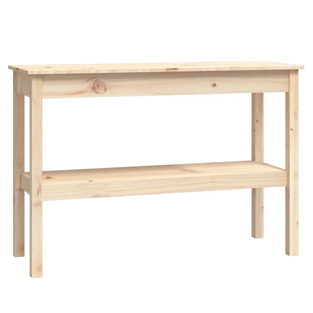 Konzolový stolík 110x40x75 cm masívne borovicové drevo