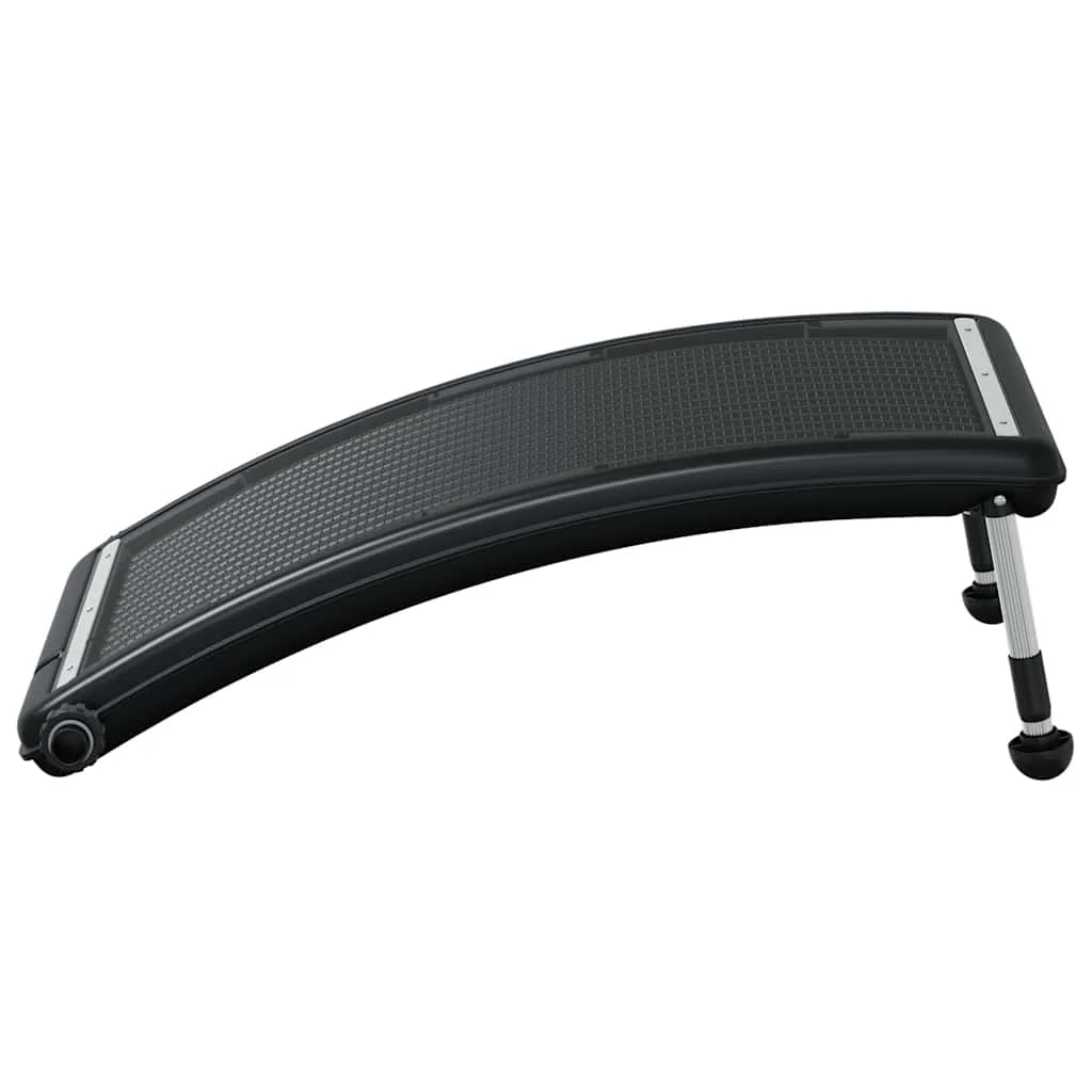 Zaoblené bazénové solárne ohrievacie panely 3 ks 110x65 cm