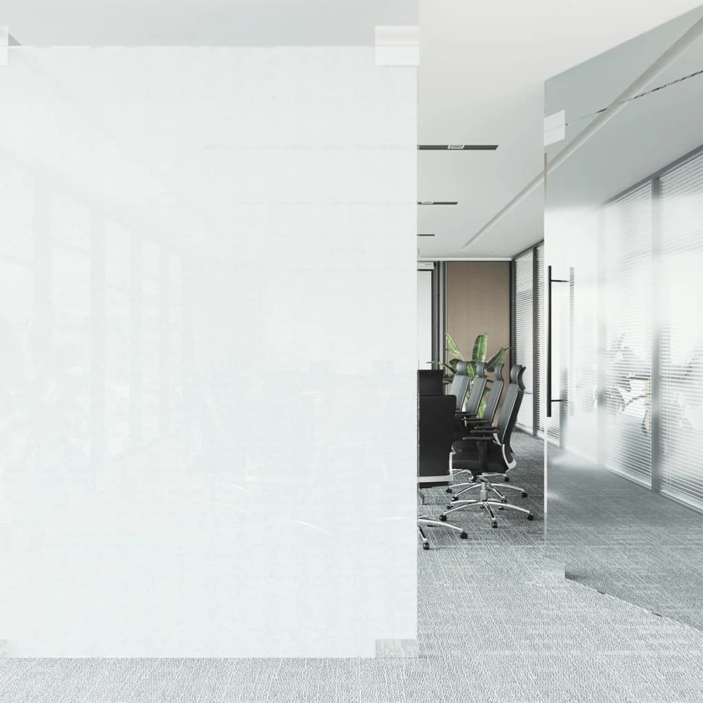 Okenná fólia matná dizajn s pruhmi 45x2000 cm PVC