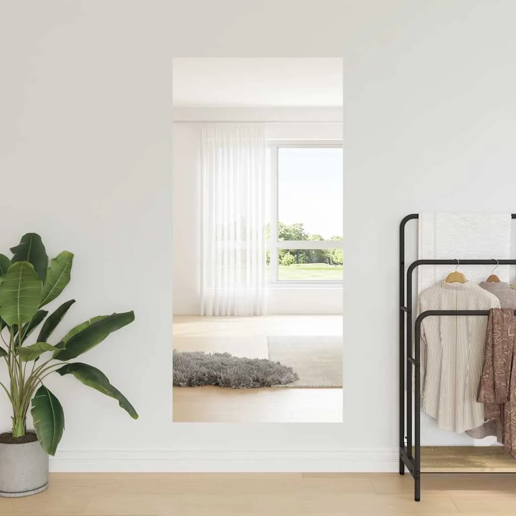 Zrkadlová fólia 2 pcs Strieborná PET