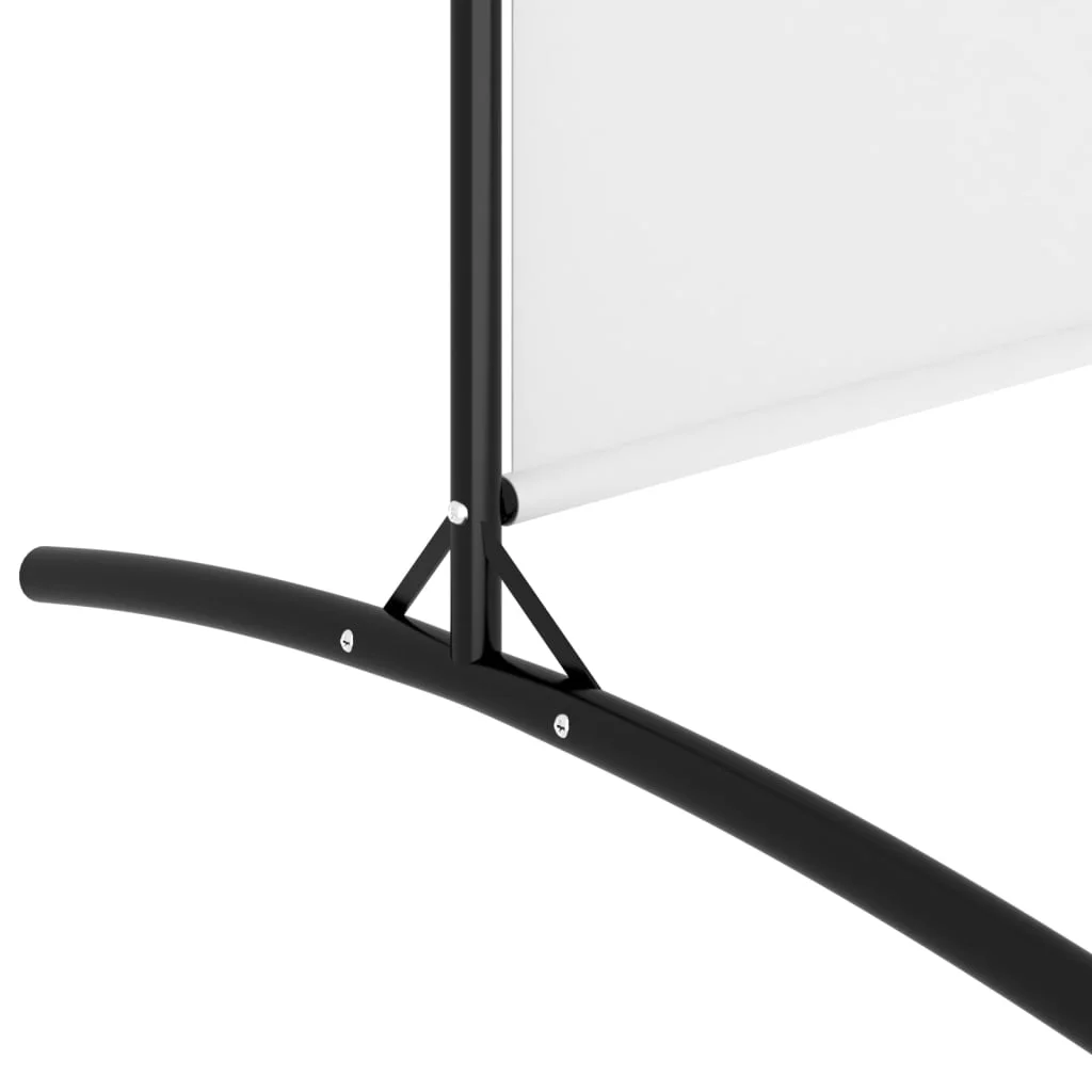  3-panelový paraván biely 525x180 cm látkový
