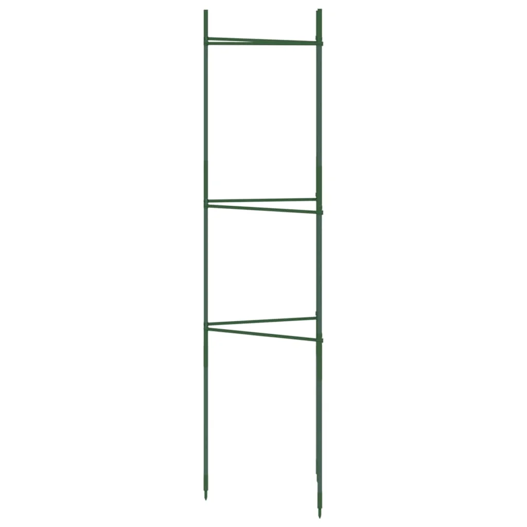 Mriežky na paradajky 4 ks 116 cm oceľ a PP
