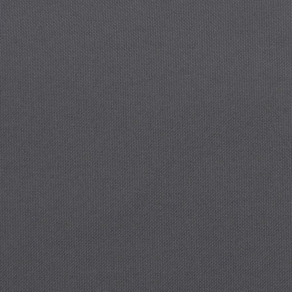 Podložka na lehátko antracitová (75+105)x50x4 cm